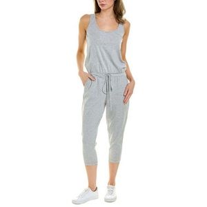 Bobi Racerback Jumpsuit, Heather grey, Size S
